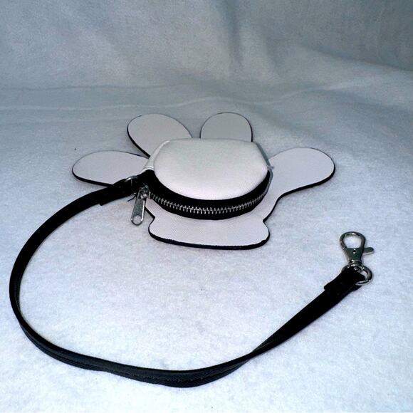 Rare EUC Disney Parks Wristlet Mickey Mouse Hand Coin Purse AirPod Case Holder - Picture 3 of 4